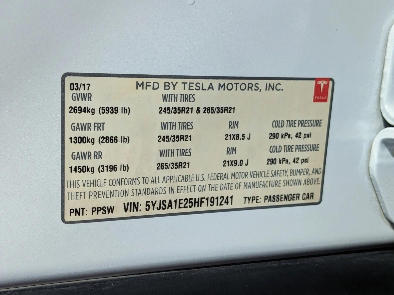2017 Tesla Model S 100D AWD