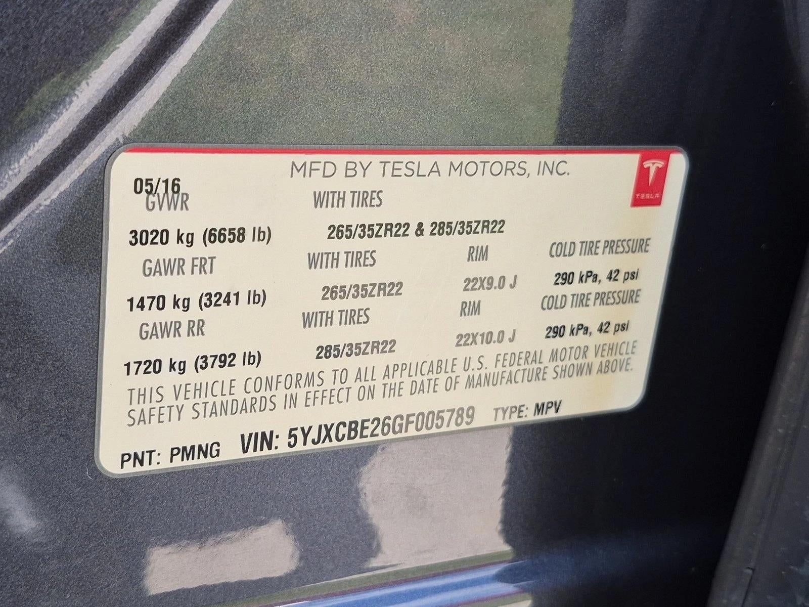 2016 Tesla Model X AWD 4dr 70D *Ltd Avail*