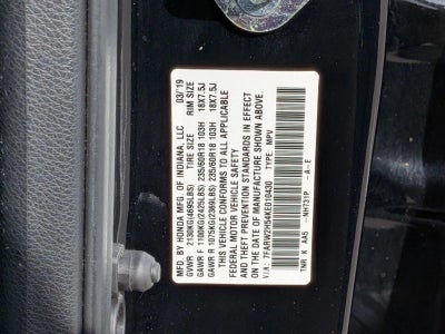 2019 Honda CR-V EX AWD