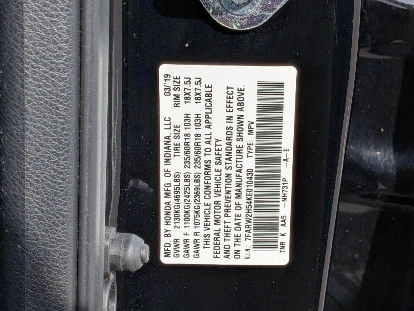 2019 Honda CR-V EX AWD