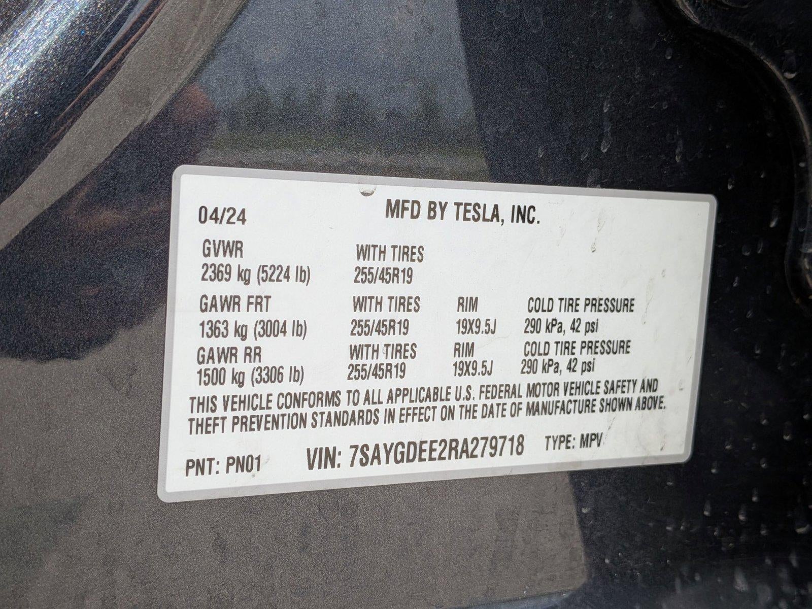 2024 Tesla Model Y Long Range AWD