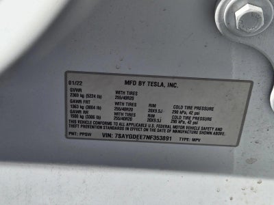 2022 Tesla Model Y Long Range AWD
