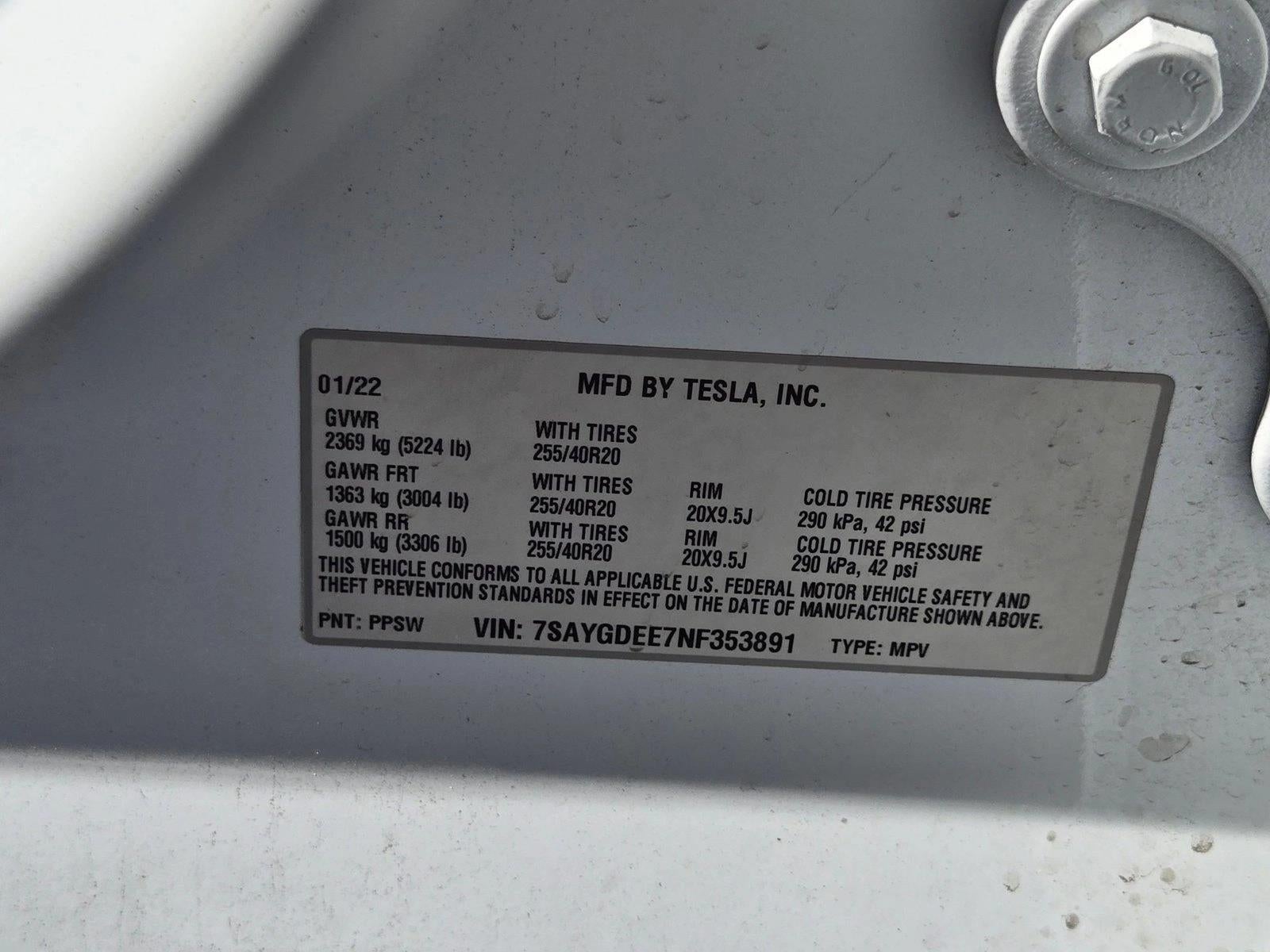 2022 Tesla Model Y Long Range AWD