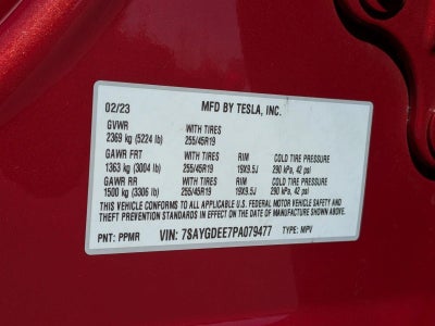 2023 Tesla Model Y Long Range AWD