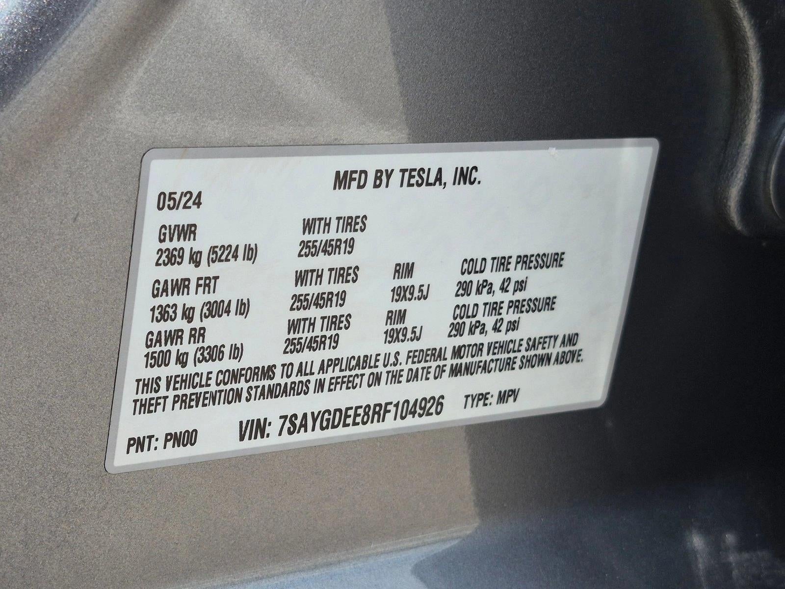 2024 Tesla Model Y Long Range AWD