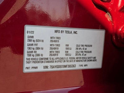 2022 Tesla Model Y Long Range AWD