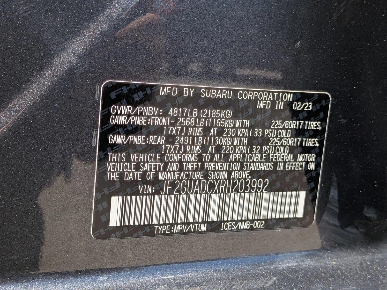 2024 Subaru Crosstrek Premium AWD