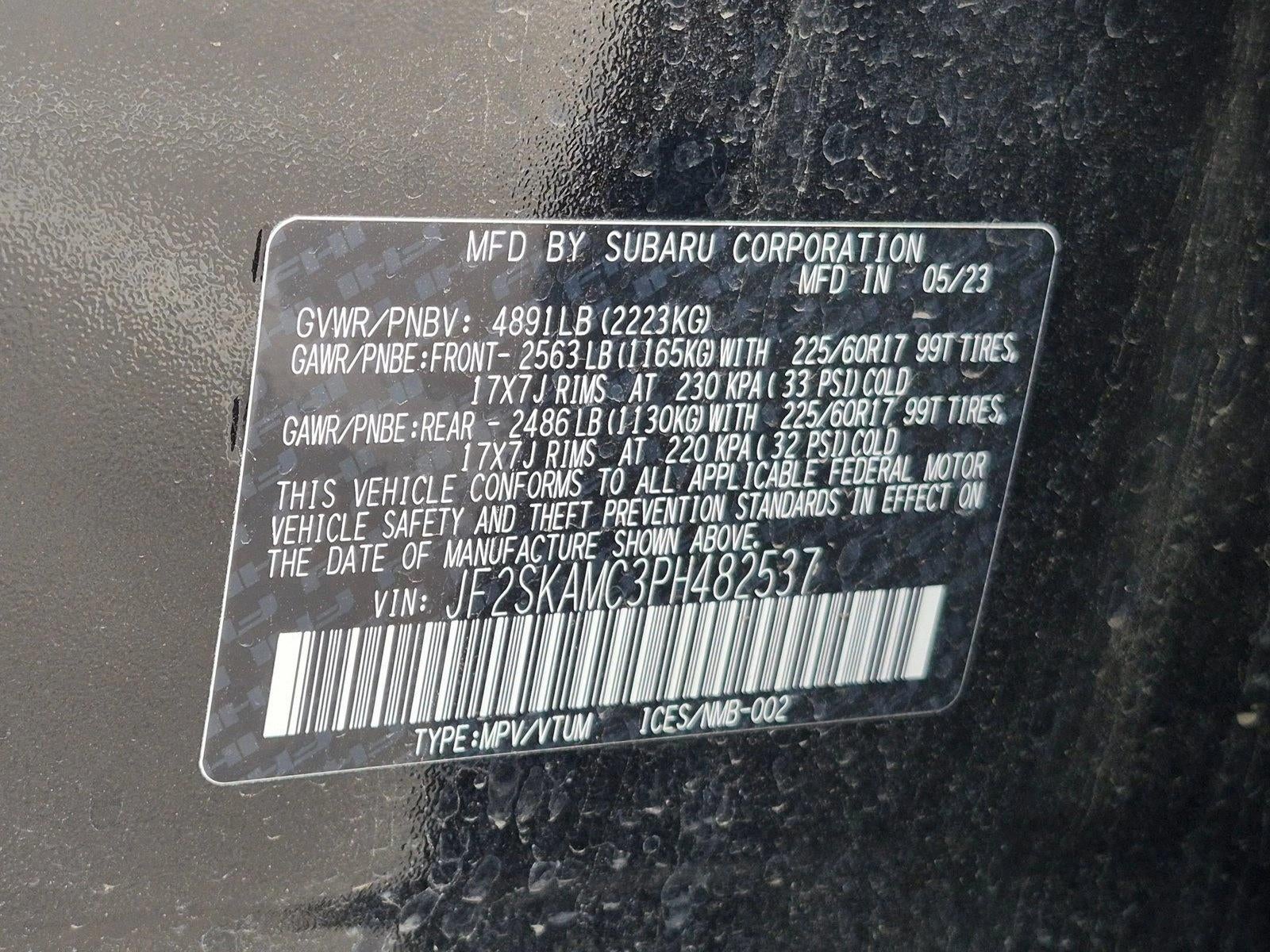 2023 Subaru Forester Wilderness CVT