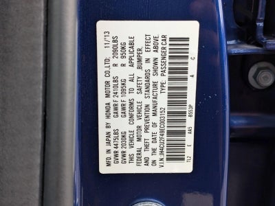 2014 Acura TSX Automatic