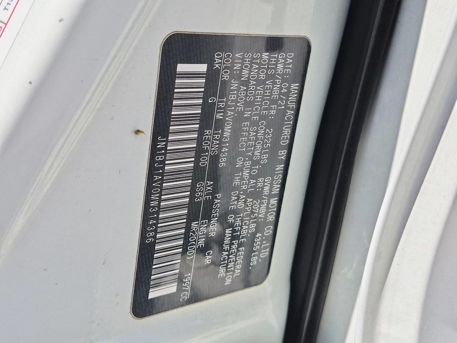 2021 Nissan Rogue Sport FWD S