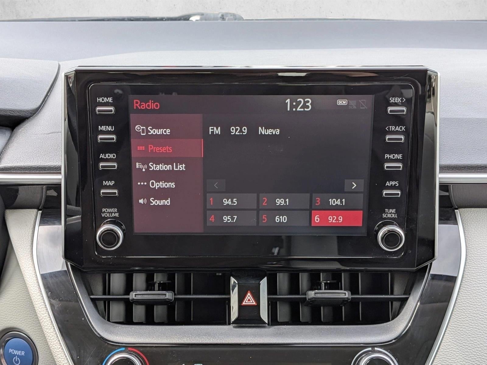 2020 Toyota Corolla Hybrid LE CVT (Natl)