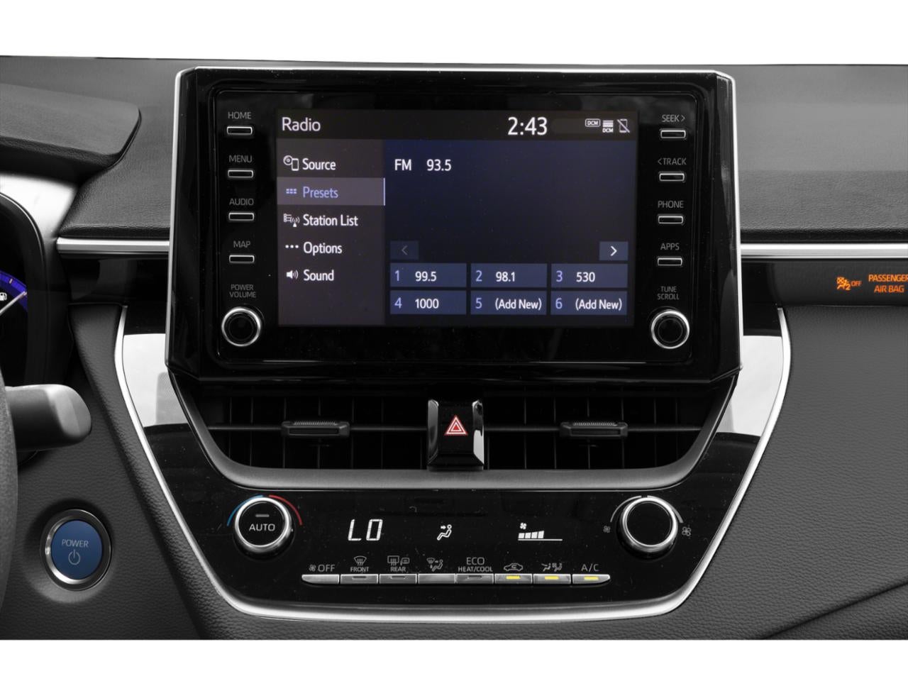 2020 Toyota Corolla Hybrid LE CVT (Natl)