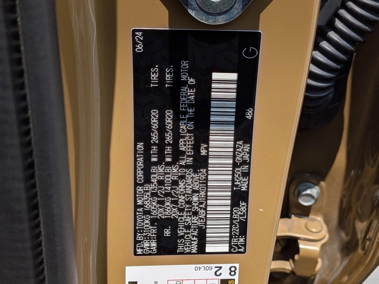 2024 Toyota Land Cruiser 4WD (GS)