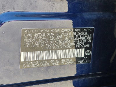 2014 Lexus GS 350 4dr Sdn RWD