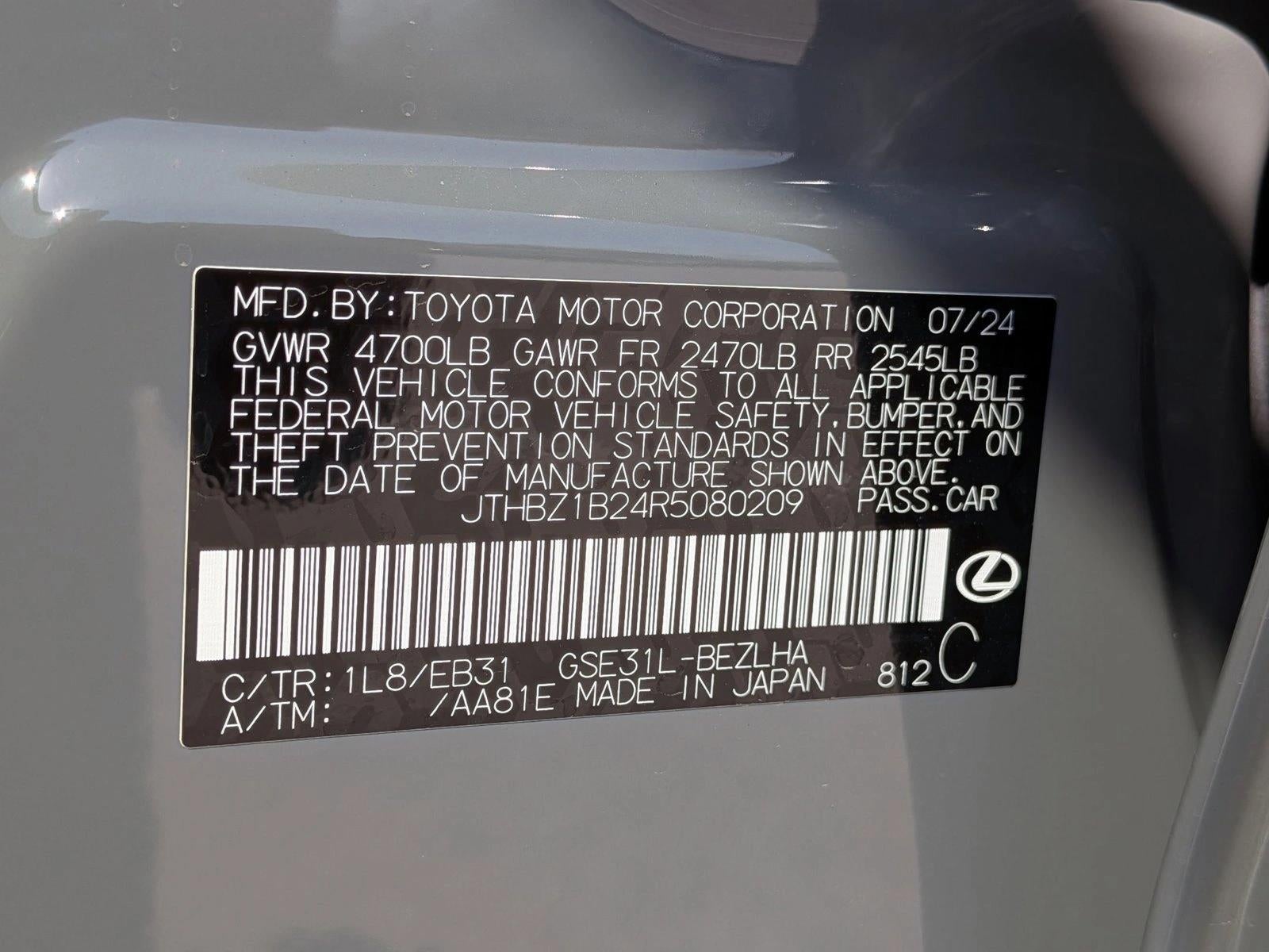 2024 Lexus IS 350 F SPORT Design RWD