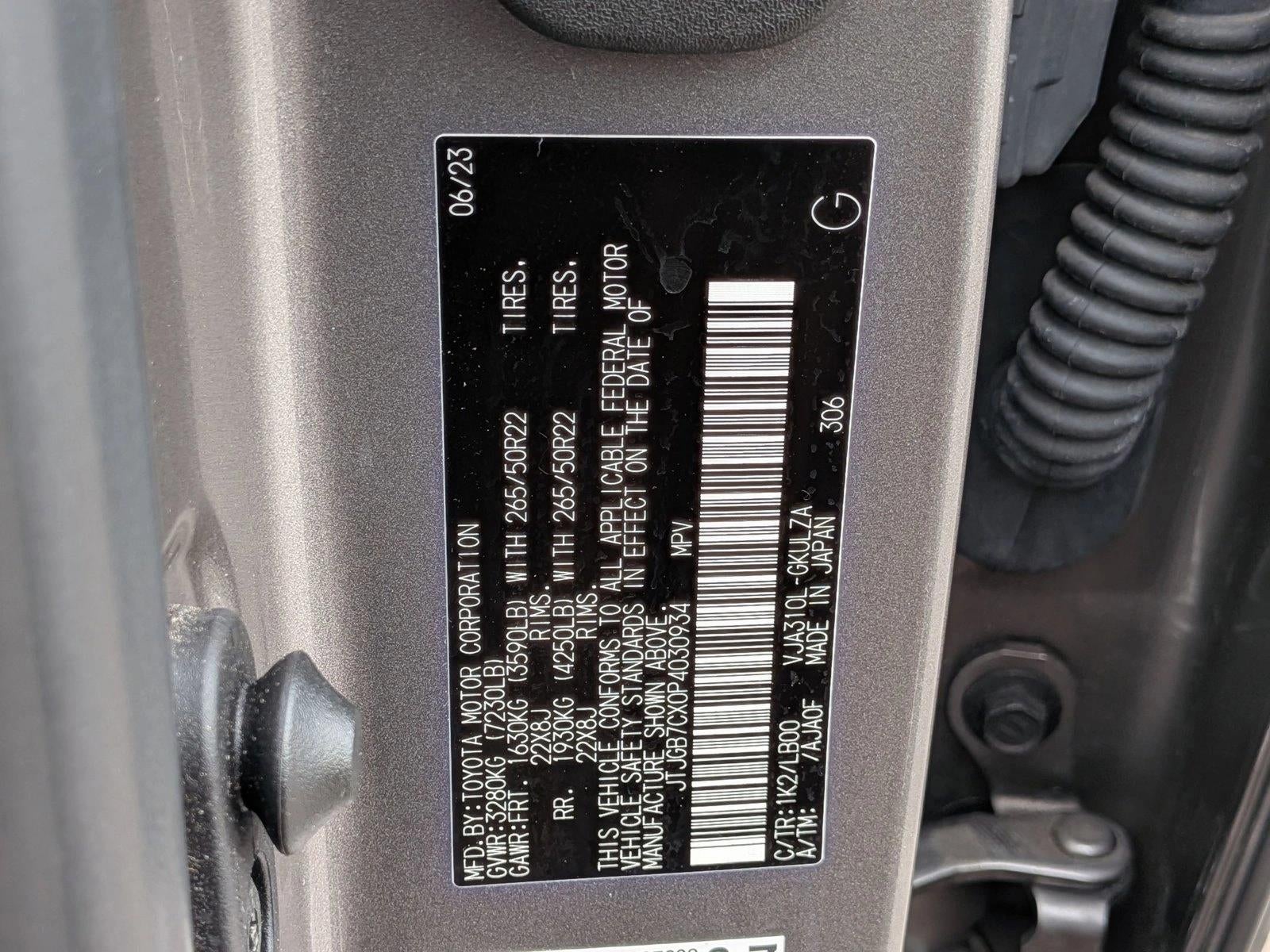 2023 Lexus LX 600 Luxury 4WD