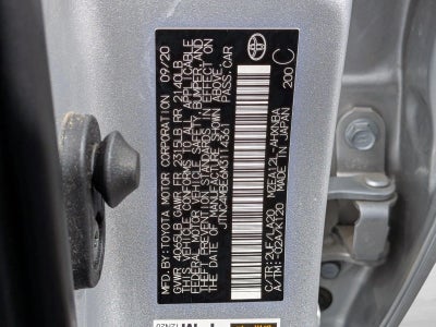 2021 Toyota Corolla Hatchback XSE CVT (Natl)