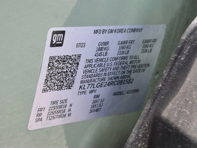 2024 Chevrolet Trax FWD 4dr 1RS