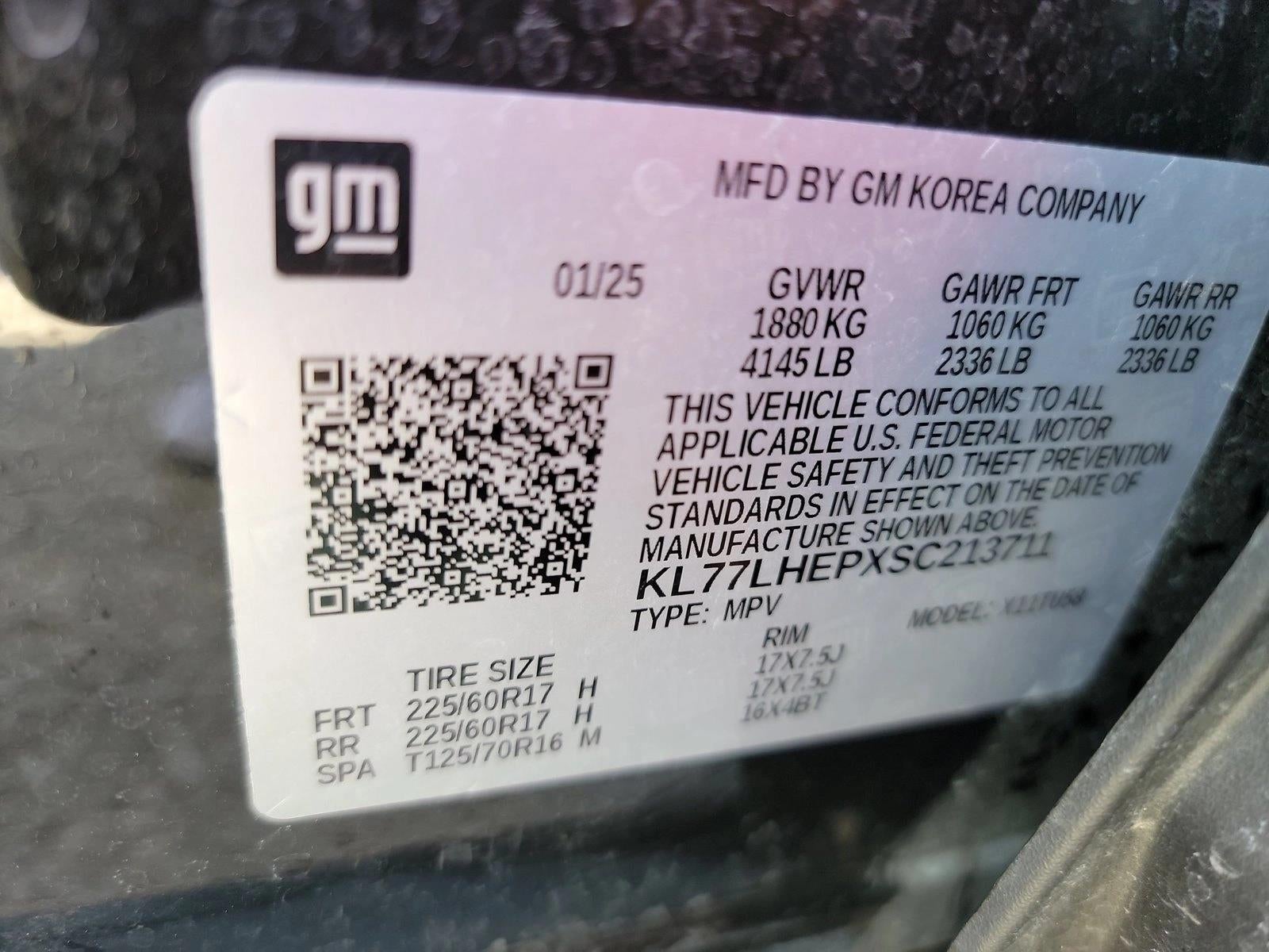 2025 Chevrolet Trax FWD 4dr LT