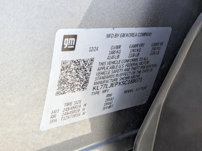 2025 Chevrolet Trax FWD 4dr 2RS