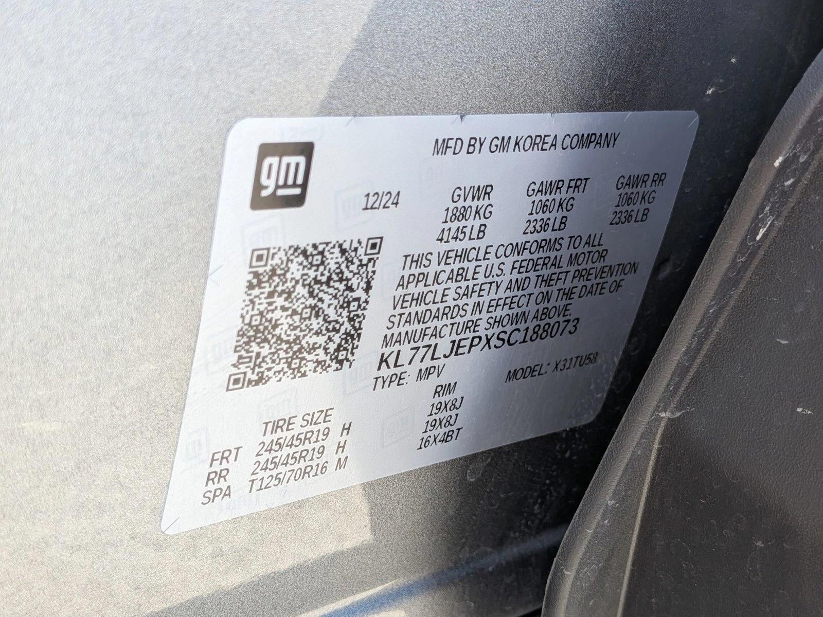 2025 Chevrolet Trax FWD 4dr 2RS