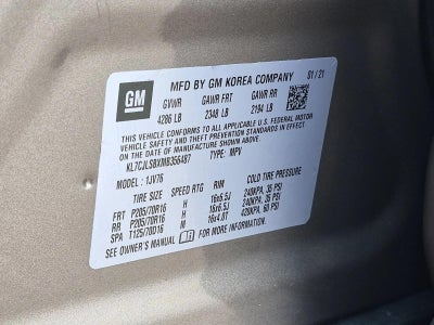 2021 Chevrolet Trax LT FWD