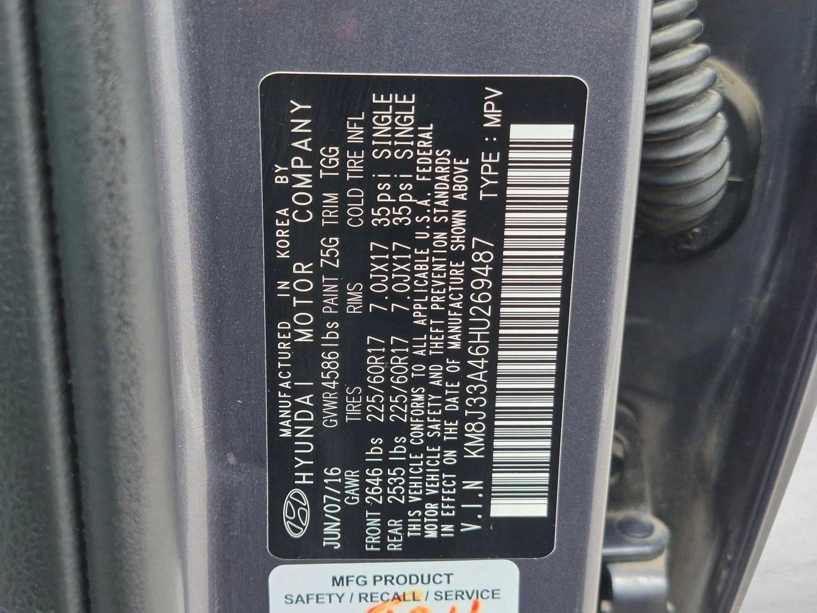 2017 Hyundai TUCSON SE FWD