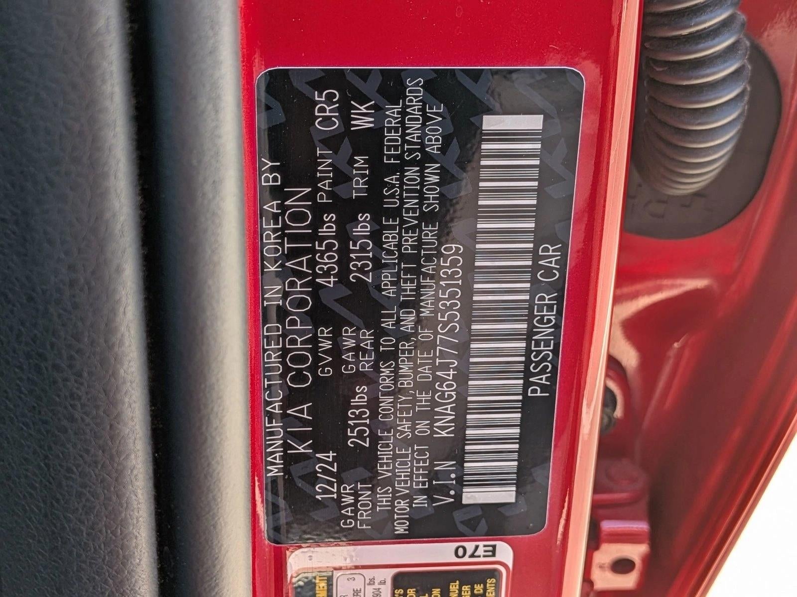 2025 Kia K5 GT-Line Auto FWD