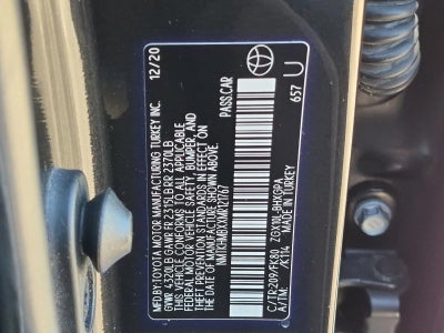 2021 Toyota C-HR XLE FWD (Natl)