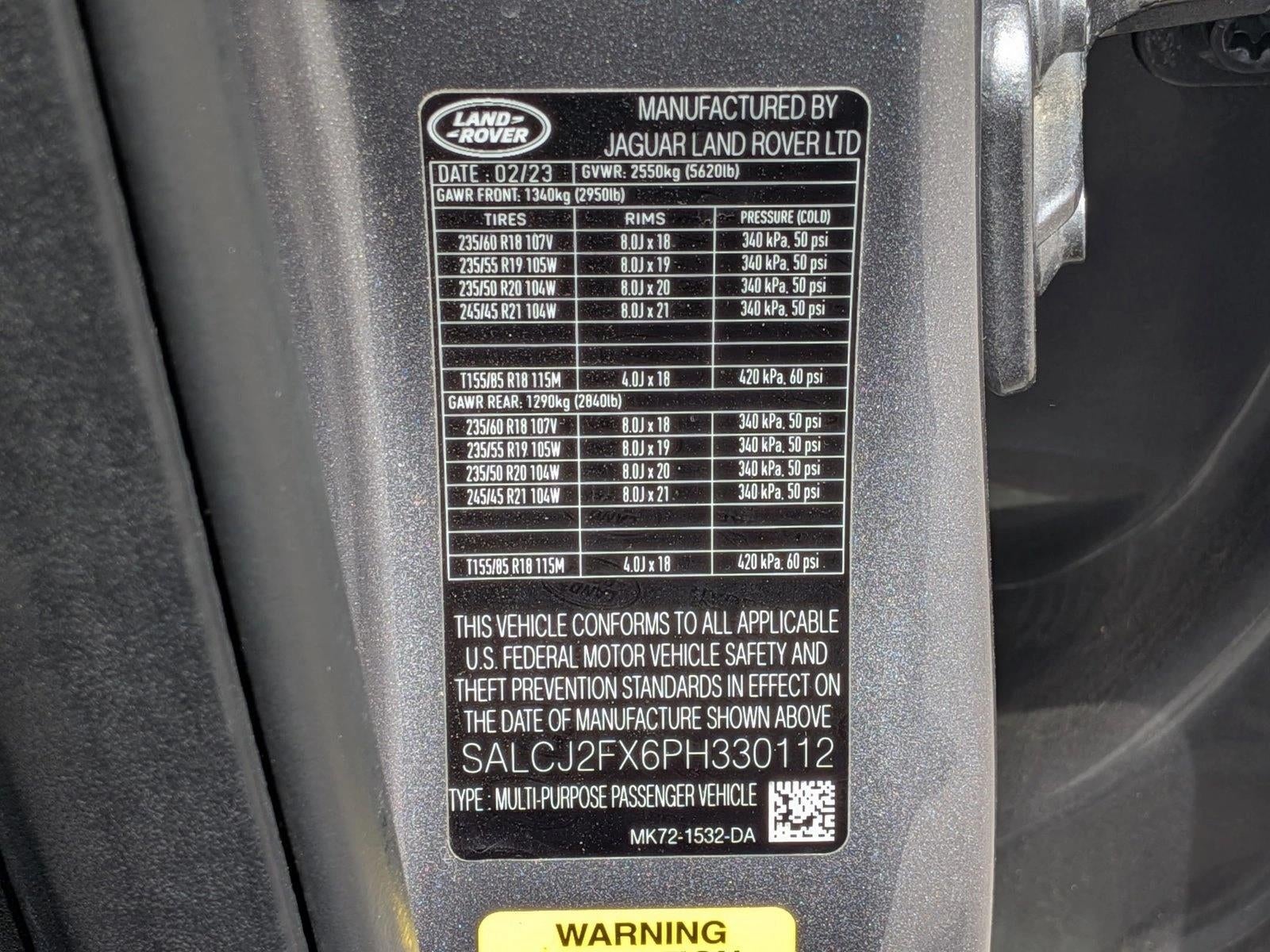 2023 Land Rover Discovery Sport S 4WD