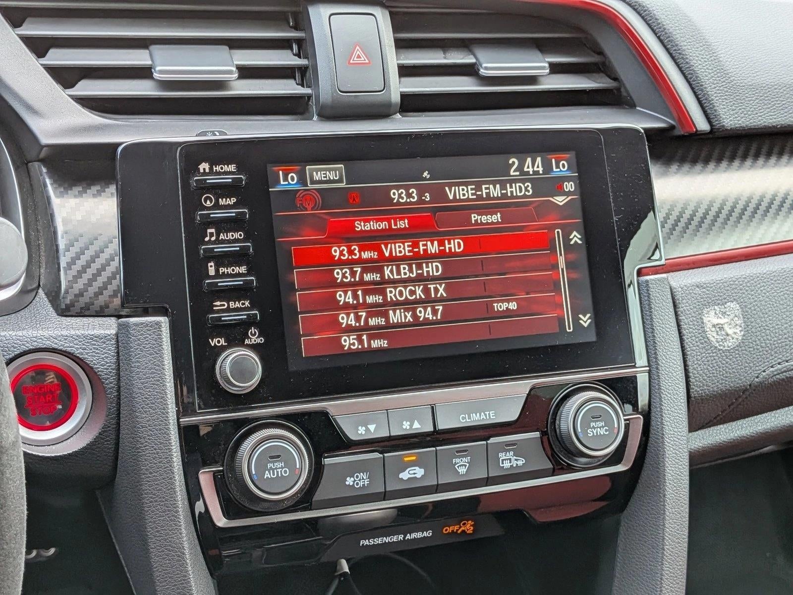 2021 Honda Civic Type R Touring Manual Type R