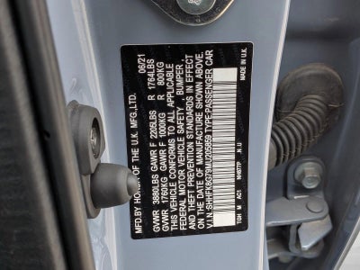 2021 Honda Civic Type R Touring Manual Type R