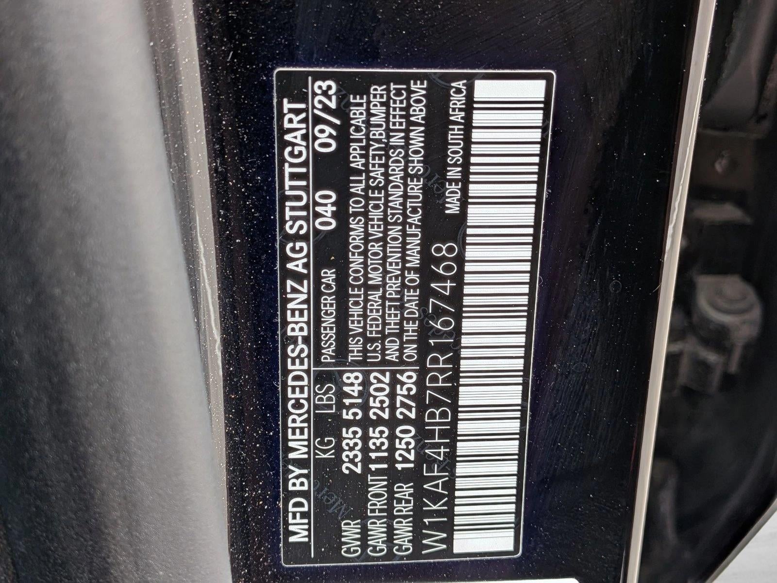 2024 Mercedes-Benz C-Class C 300 4MATIC® Sedan