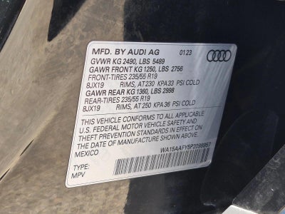 2023 Audi Q5 Sportback S line Premium Plus 45 TFSI quattro