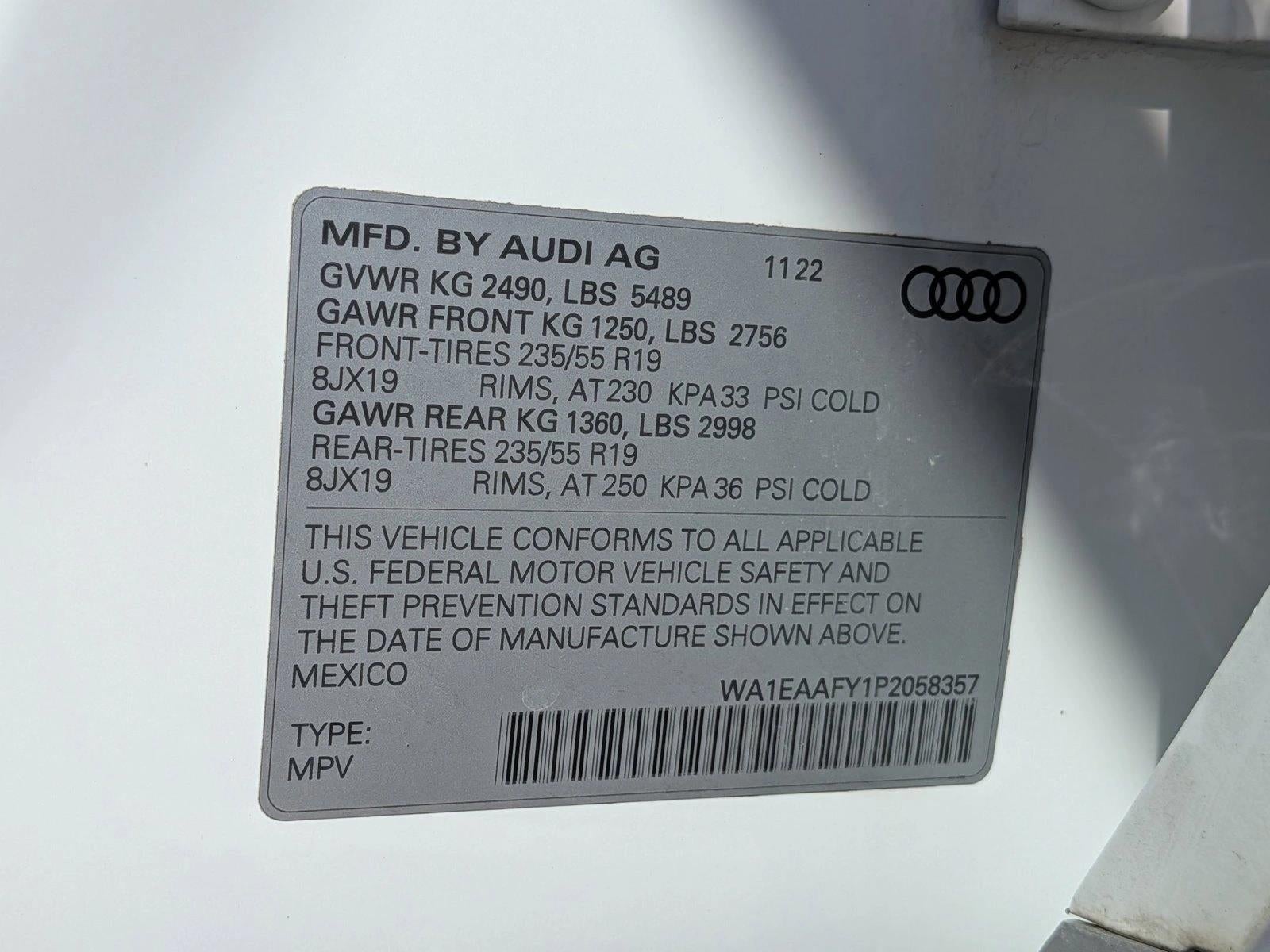 2023 Audi Q5 S line Premium Plus 45 TFSI quattro