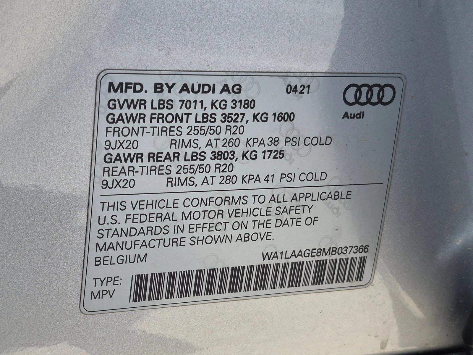 2021 Audi e-tron Premium Plus quattro