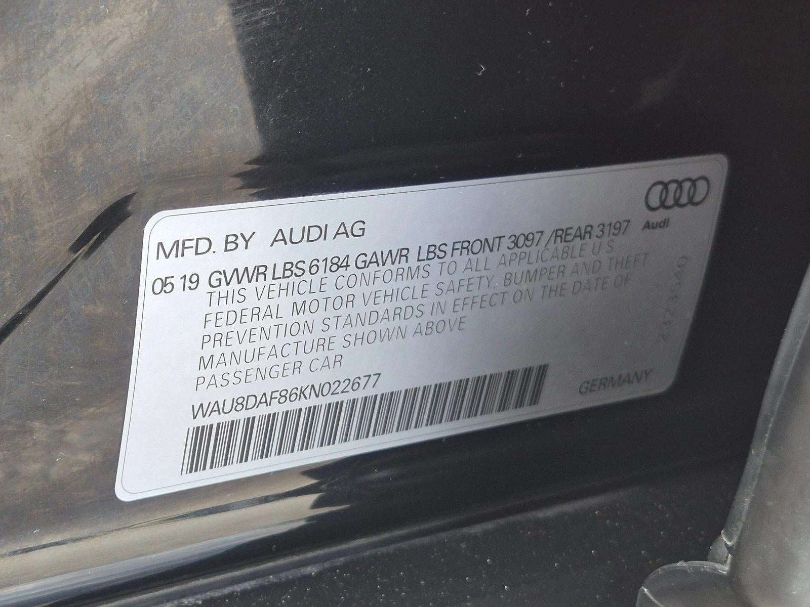 2019 Audi A8 L 55 TFSI quattro