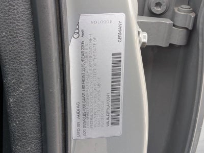 2020 Audi A3 Sedan Premium 40 TFSI