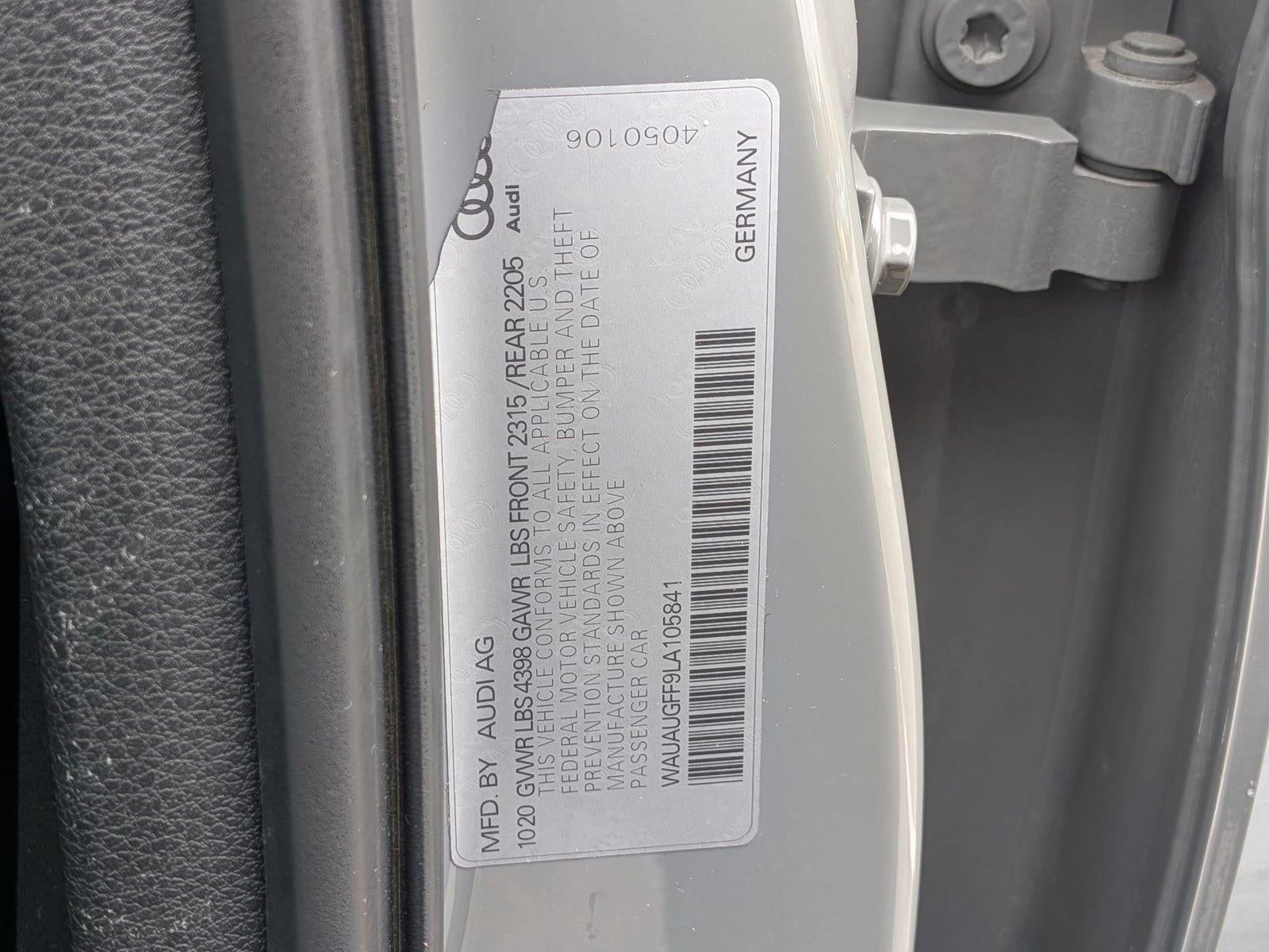 2020 Audi A3 Sedan Premium 40 TFSI