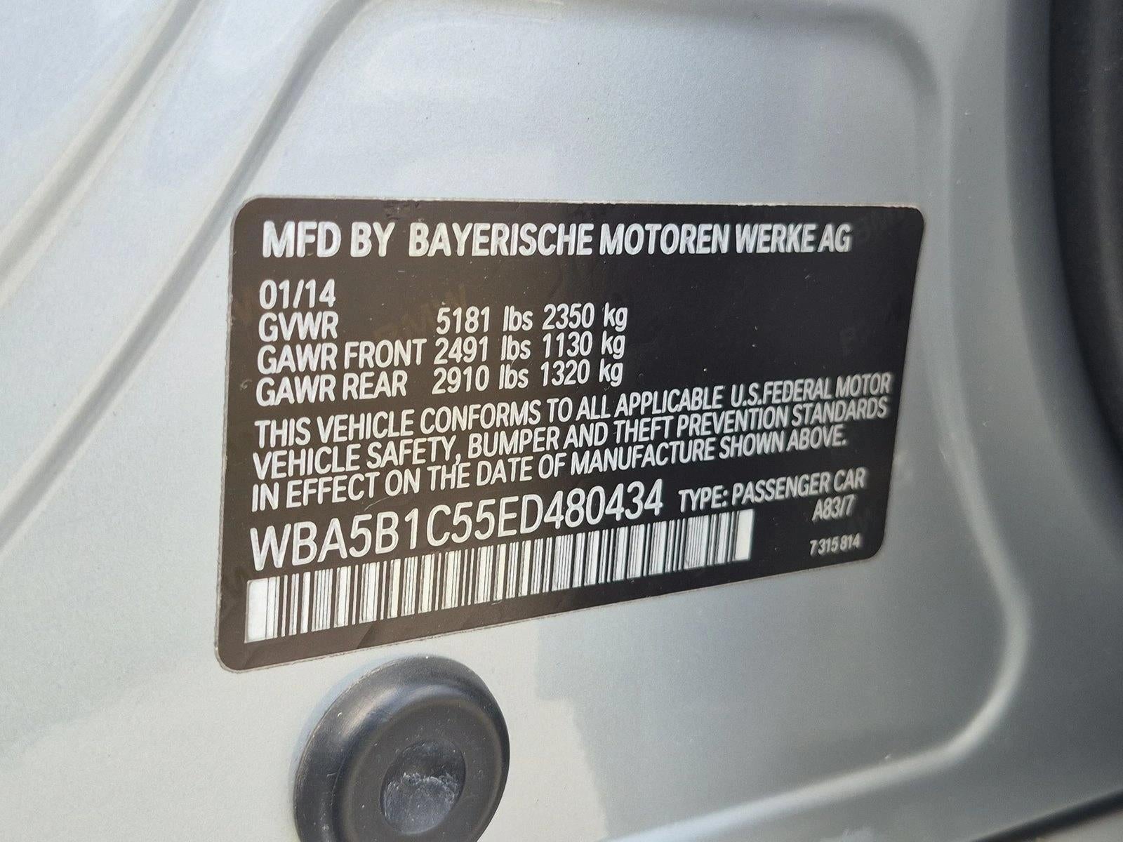 2014 BMW 535i Sedan