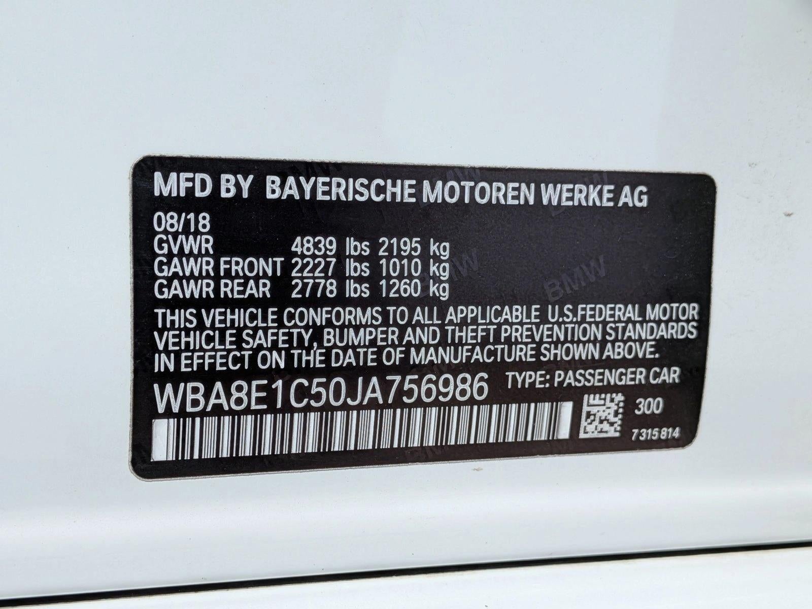 2018 BMW 330e iPerformance Plug-In Hybrid