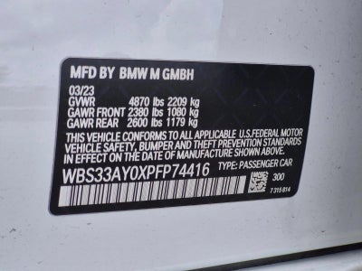 2023 BMW M3 M3 Competition Sedan