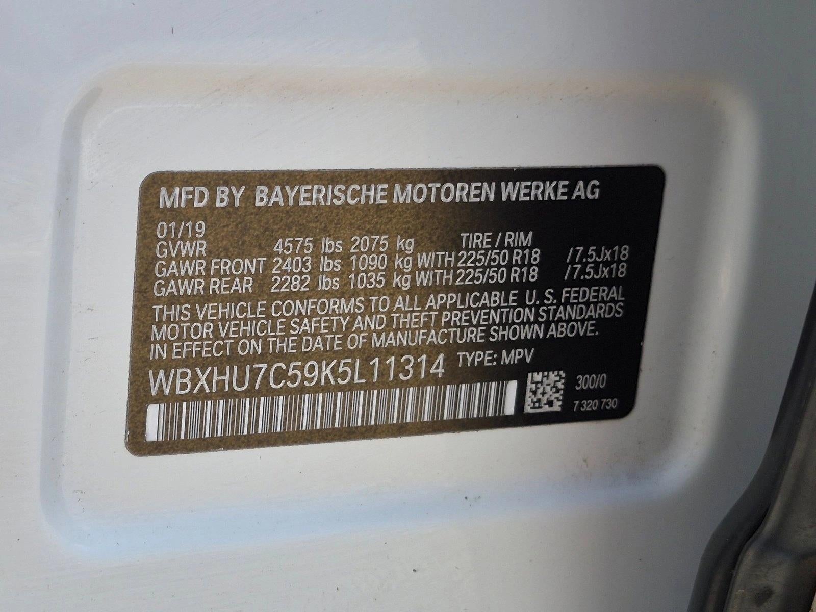 2019 BMW X1 sDrive28i Sports Activity Vehicle
