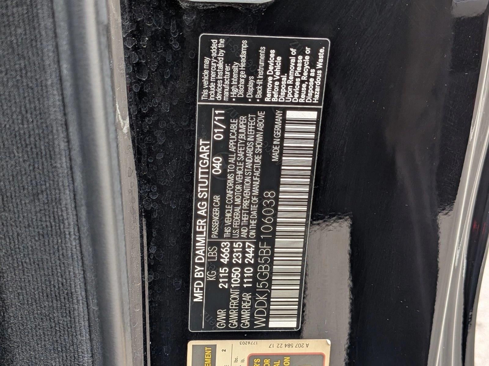 2011 Mercedes-Benz E-Class E 350 Coupe