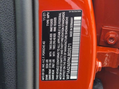 2022 Porsche Macan AWD