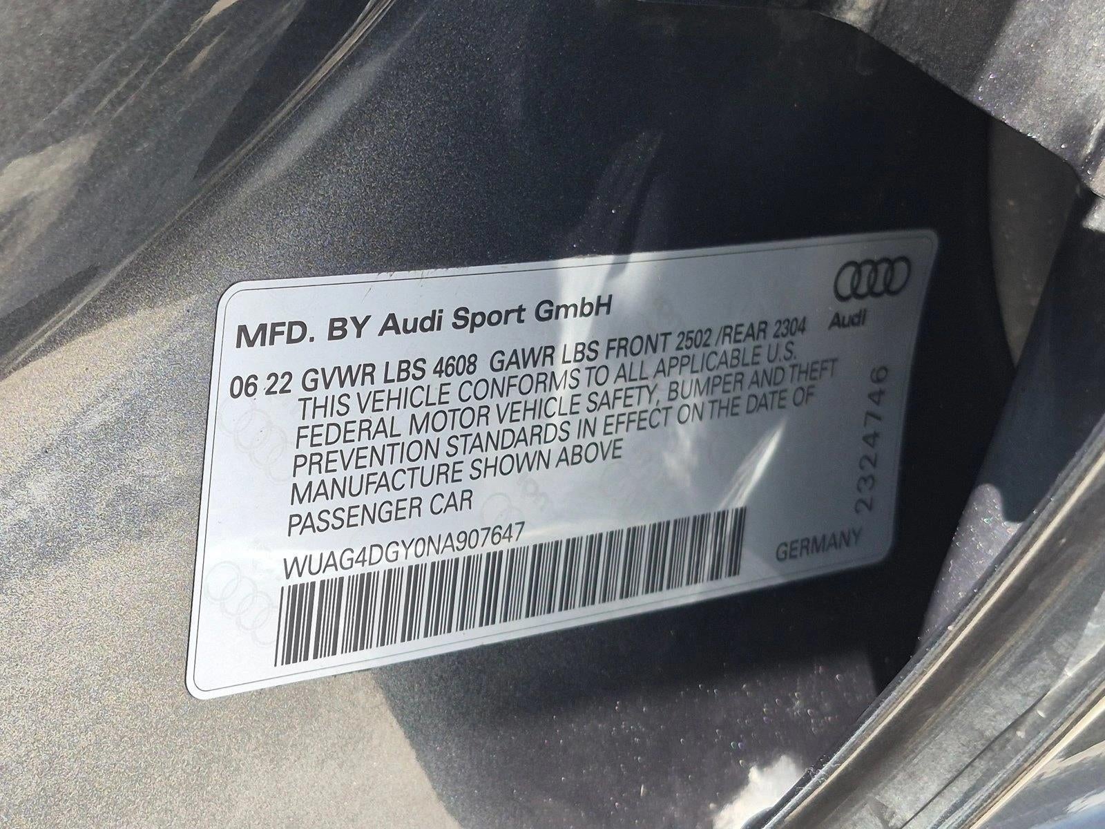 2022 Audi RS 3 2.5 TFSI