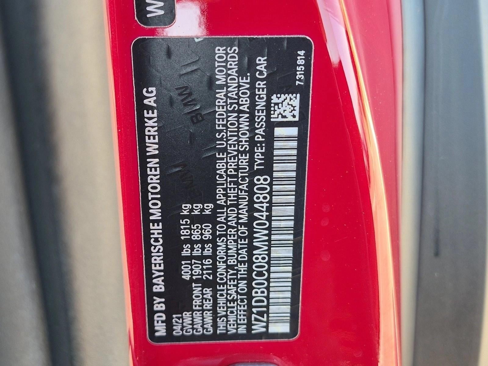 2021 Toyota GR Supra 3.0 Premium Auto (Natl)