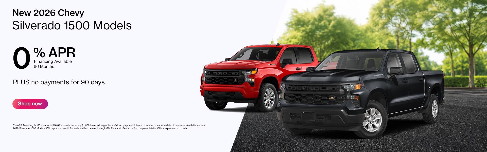 New 2026 Chevrolet Silverado 1500 Models